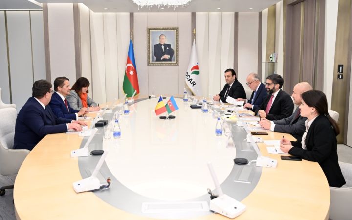 SOCAR-ın prezidenti “Chimcomplex S.A.” şirkətinin İdarə Heyətinin sədri ilə görüşüb